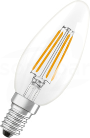 LED CLASSIC B P 5.9W 827 Clear E14 806lm Źródło LED FILAMENT (D) świeczka