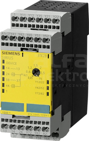 SIRIUS 45mm 24VDC Przekaźnik bezpieczeństwa