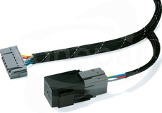 HEGPETFRX06-PET-BK czarny Oplot ochronny