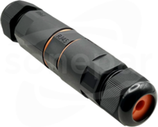 OS010IP RJ45/RJ45 kat.6a STP Łącznik hermetyczny