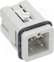 Han 3A Push-In male insert Wkład