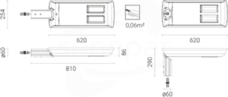 CUDDLE II LED REG 72 4000K optyka DW Oprawa LED uliczna anod.inox/czarny