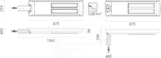 CUDDLE II LED REG 96 3500K optyka T4 Oprawa LED uliczna anod.inox-czarny