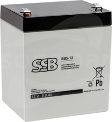 SB5-12 12V 5,0Ah Akumulator kwasowo-ołowiowy