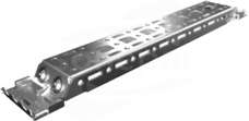AX 250mm (4szt) Szyna do zabudowy wewnętrznej