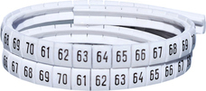 DK2/Z5 61-70 biały (100szt) Oznacznik