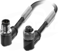 SAC-5P-M12MR/ 0,8-PUR/M12FR SH Kabel czujnika/urządzenia wykonawczego