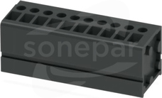 FRONT 2,5-V/SA 5/10 BK Terminal przyłączeniowy do PCB