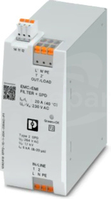 SFP2-1S-1-20A-230AC-PT Urządzenie z ochroną przed przepięciami z filtrem