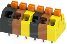 SPTAF 1/ 6-3,5-EL MC:BK,BN,YE Terminal przyłączeniowy do PCB