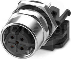 SACC-DSIV-M12FS-5CON-L180 ST X Device connector rear mounting