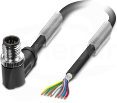 SAC-8P-M12MR/10,0-PUR SH Kabel czujnika/urządzenia wykonawczego