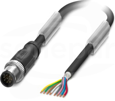 SAC-8P-M12MS/ 0,5-PUR SH Kabel czujnika/urządzenia wykonawczego