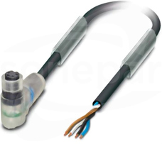 SAC-3P-0,54-PUR/M 8FR-2L 0,12 Sensor/actuator cable
