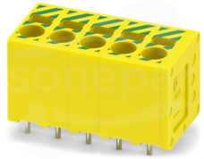 SPT 2,5/ 5-V-5,0 GNYE Terminal przyłączeniowy do PCB
