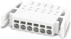 PTSM 0,5/ 6-PL-2,5 WH Łącznik wtykowy płytek drukowanych