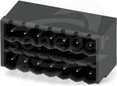 CCDN 2,5/ 7-G1 P26 THR Gniazdo do PCB