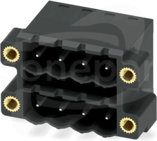 CCDN 2,5/ 4-G1F P26 THR Gniazdo do PCB