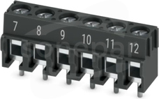 PT 1,5/ 6-5,0-H BK BD:7-12 Terminal przyłączeniowy do PCB