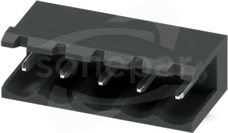 MSTB 2,5/ 5-G-5,08 BK Gniazdo do PCB