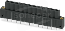ICV 2,5/12-GF-5,08 BK Gniazdo do PCB