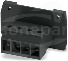 DFK-PC 4/ 4-GF-7,62 BK Wtyk przelotowy
