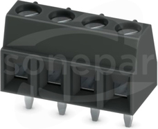 MKDS 1/ 4-3,81 BK Terminal przyłączeniowy do PCB