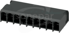 PC 4/ 9-G-7,62 BK Gniazdo do PCB