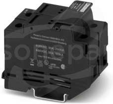 UK 10,3-CC HESILED N 600 2POL Zabezpieczający zacisk szeregowy
