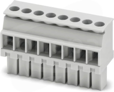 BCVP-350W- 8 GY Łącznik wtykowy płytek drukowanych