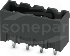 BCH-508VS- 4 BK Gniazdo do PCB