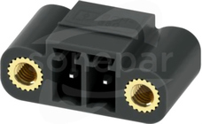 BCH-350HF- 2 BK Gniazdo do PCB