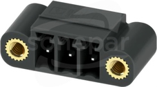 BCH-350HF- 3 BK Gniazdo do PCB