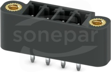 BCH-350VF- 4 BK Gniazdo do PCB