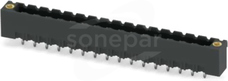 BCH-508VF-16 BK Gniazdo do PCB