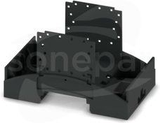 BC 53,6 UT HBUS BK W/ORG CLP Mounting base housing