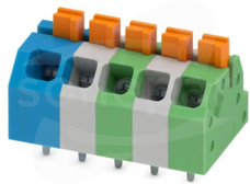 SPTAF 1/ 5-3,5-EL MC:BU,GY,GN PCB terminal block