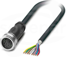 SAC-8P- 1,5-PUR/P12FS SH Sensor/actuator cable