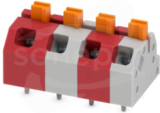 SPTAF 1/ 4-5,0-EL MCRD-GY PCB terminal block