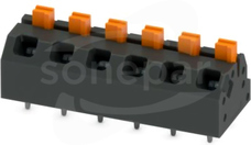 SPTAF 1/ 6-5,0-EL BK PCB terminal block