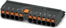 SPC 4/12-STL6-6,35 BDWH:1-11 PCB connector