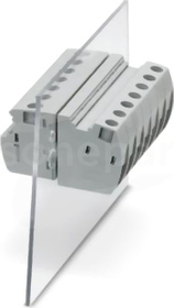 UWV 16 GNYE Panel feed-through terminal block