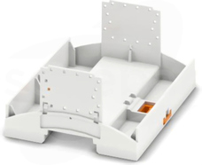 BC 107,6 UT HBUS WH9016 DIN rail housing for use in distribution boards