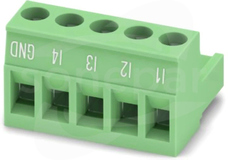 BCP-500- 5 GN BDWH:GND-I1 SO PCB connector