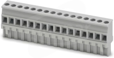 MVSTBR 2,5/16-ST-5,08 GY PCB connector