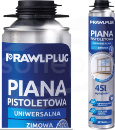 RPP-45-W Piana montażowa pistoletowa 750ml, wydajność 45l, zimowa