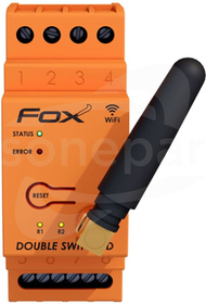 Wi-R2S2-D Wi-Fi 230V 16A Przekaźnik dwukanałowy