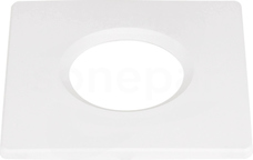 Pokrywa UNIWERSAL DOWNLIGHT kwadrat IP65 biały Akcesoria do downlight
