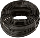 WĄŻ PCV 16x0,5 czarny Wąż PCV