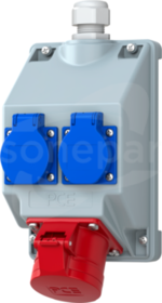 COMBO-POL2 16/5 2*GS IP44 M25 Rozdzielnica stacjonarna